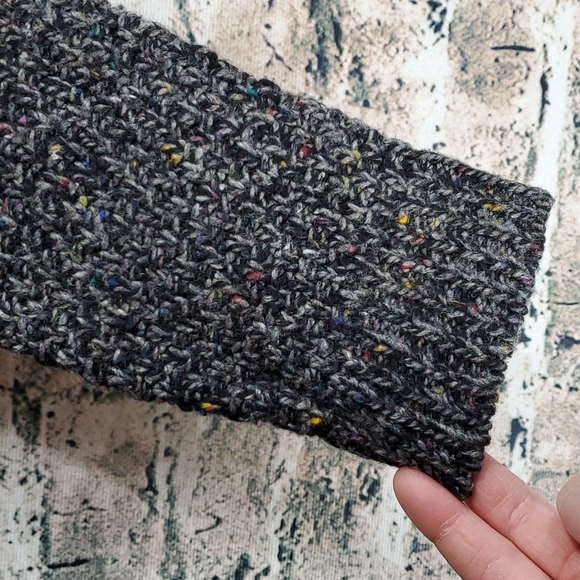 5/$30 🎀 Merona | Gray Marled Knit Wool Blend Chunky Cardigan Sweater Jacket - Picture 7 of 10